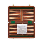 Churchill Games Brown Wood Backgammon Game - Bargainia.com - 5018705393001