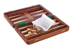 Churchill Games Brown Wood Backgammon Game - Bargainia.com - 5018705393001