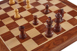Churchill Games Brown Wood Magnetic Chess Game - Bargainia.com - 5018705392998