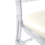 Clear Acrylic Chiavari Event Wedding Dining Ghost Chairs - Bargainia.com - 