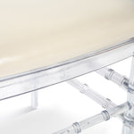 Clear Acrylic Chiavari Event Wedding Dining Ghost Chairs - Bargainia.com - 