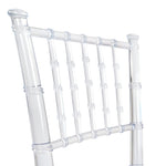 Clear Acrylic Chiavari Event Wedding Dining Ghost Chairs - Bargainia.com - 