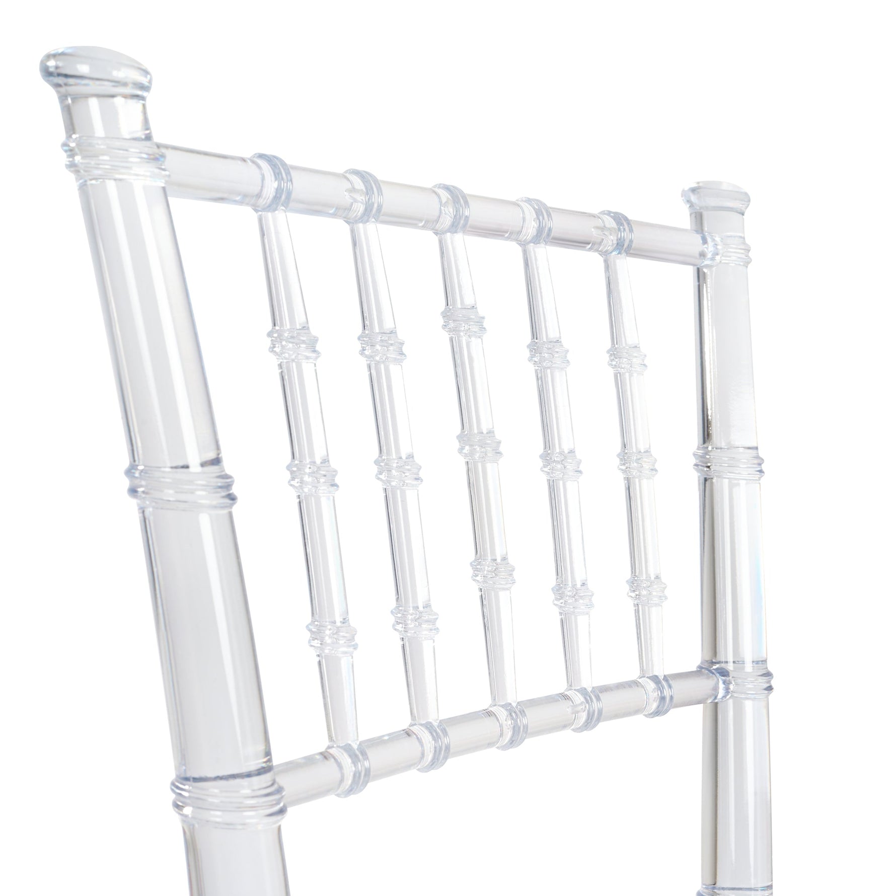 Clear Acrylic Chiavari Event Wedding Dining Ghost Chairs - Bargainia.com - 