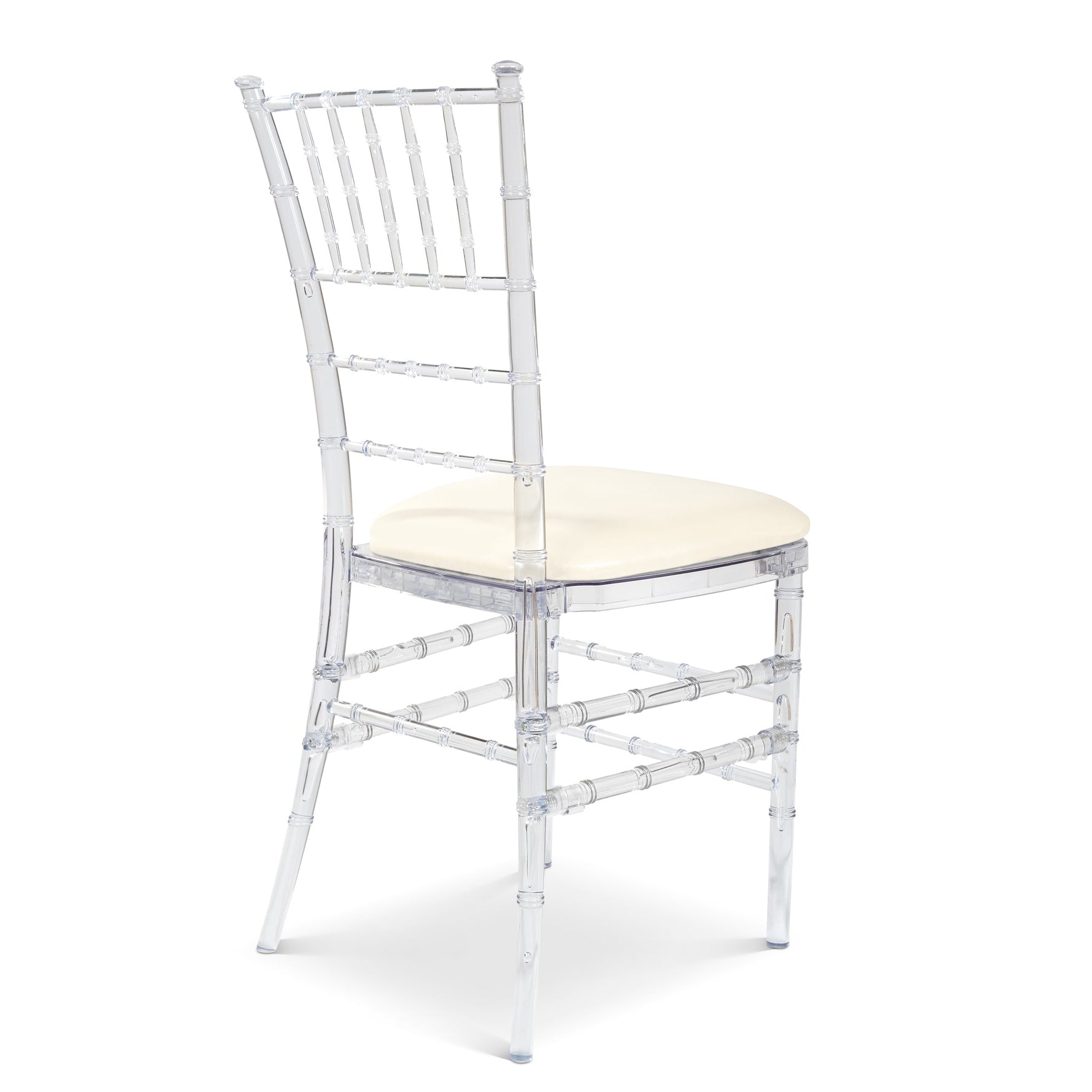 Clear Acrylic Chiavari Event Wedding Dining Ghost Chairs - Bargainia.com - 