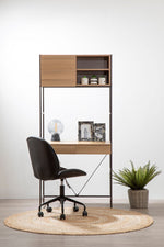 Clinton Black Home Office Chair - Bargainia.com - 5018705494876
