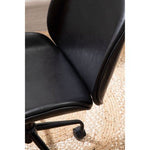 Clinton Black Home Office Chair - Bargainia.com - 5018705494876