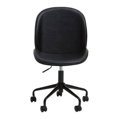 Clinton Black Home Office Chair - Bargainia.com - 5018705494876