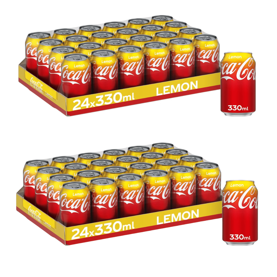 Coca Cola Lemon 24 x 330ml - Bargainia.com - 