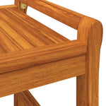 Coffee Table 100x50x50 cm Solid Wood Acacia - Bargainia.com - 