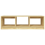 Coffee Table 110x50x34 cm Solid Pinewood - Bargainia.com - 