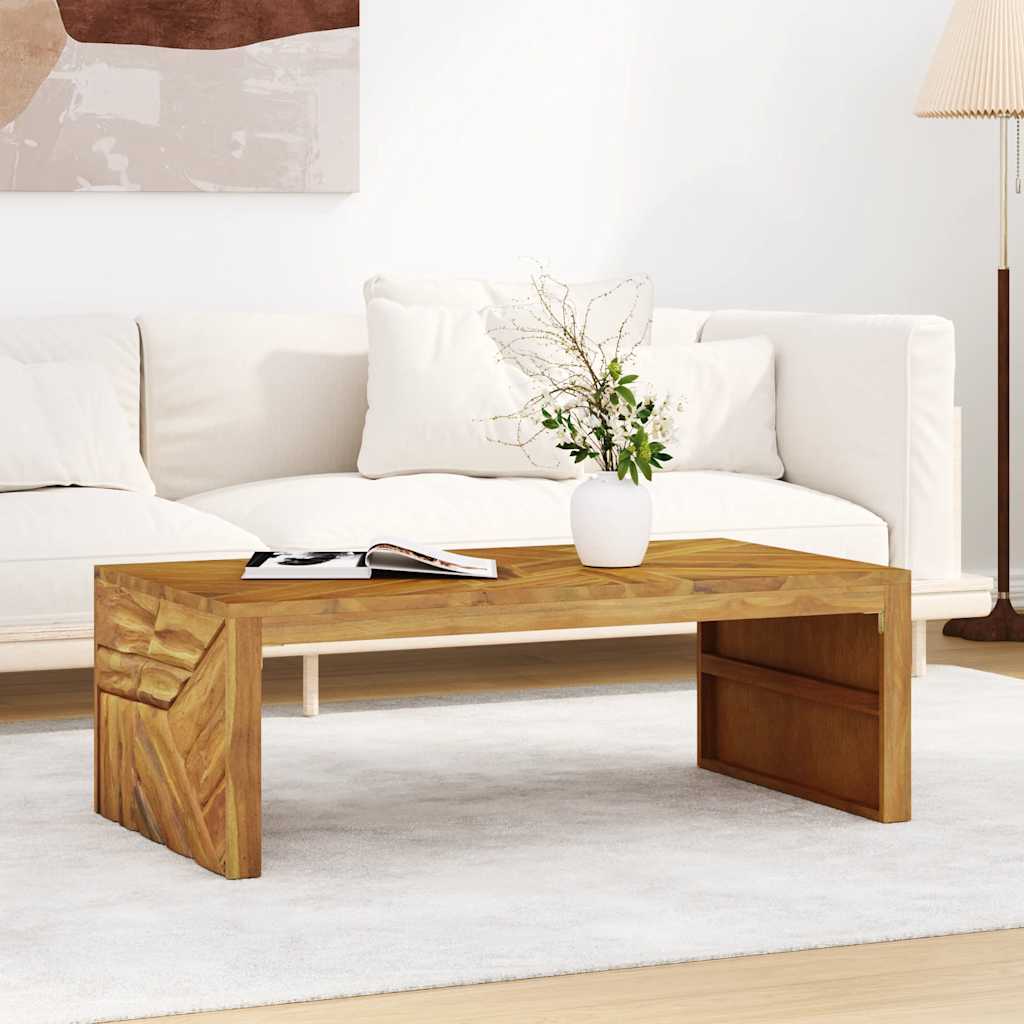 Coffee Table 110x60x38 cm Solid Wood Teak - Bargainia.com - 8721102630880 - 4009315