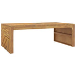 Coffee Table 110x60x38 cm Solid Wood Teak - Bargainia.com - 