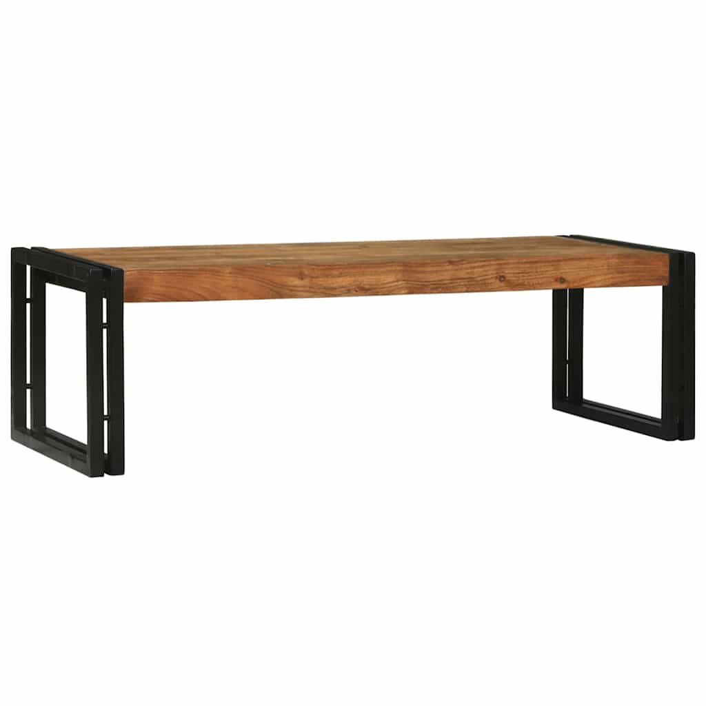Coffee Table 2 pcs Brown 48 x 40 x 40 cm Solid acacia wood - Bargainia.com - 8721158640086 - 4104722