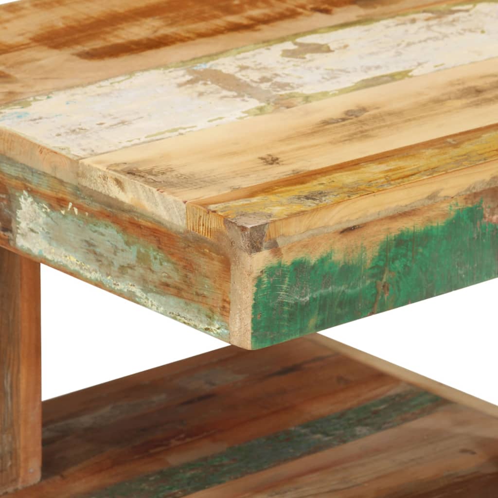 Coffee Table 45x45x40 cm Solid Wood Reclaimed - Bargainia.com - 8720286668689 - 338008