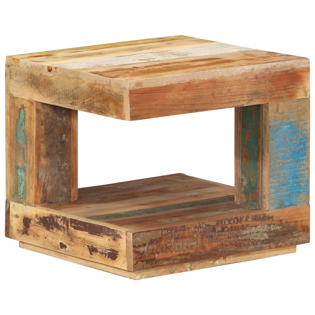 Coffee Table 45x45x40 cm Solid Wood Reclaimed - Bargainia.com - 