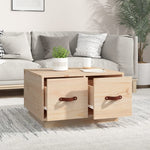 Coffee Table 60x53x35 cm Solid Wood Pine - Bargainia.com - 