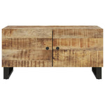 Coffee Table 80x50x40 cm Solid Wood Mango&Engineered Wood - Bargainia.com - 