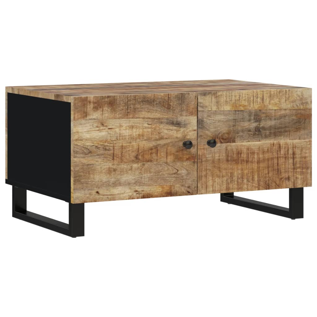 Coffee Table 80x50x40 cm Solid Wood Mango&Engineered Wood - Bargainia.com - 8720845578558 - 350636