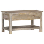 Coffee Table 82x52x47 cm Solid Mango Wood - Bargainia.com - 