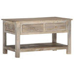 Coffee Table 82x52x47 cm Solid Mango Wood - Bargainia.com - 