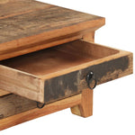 Coffee Table 90x50x31 cm Solid Reclaimed Wood - Bargainia.com - 