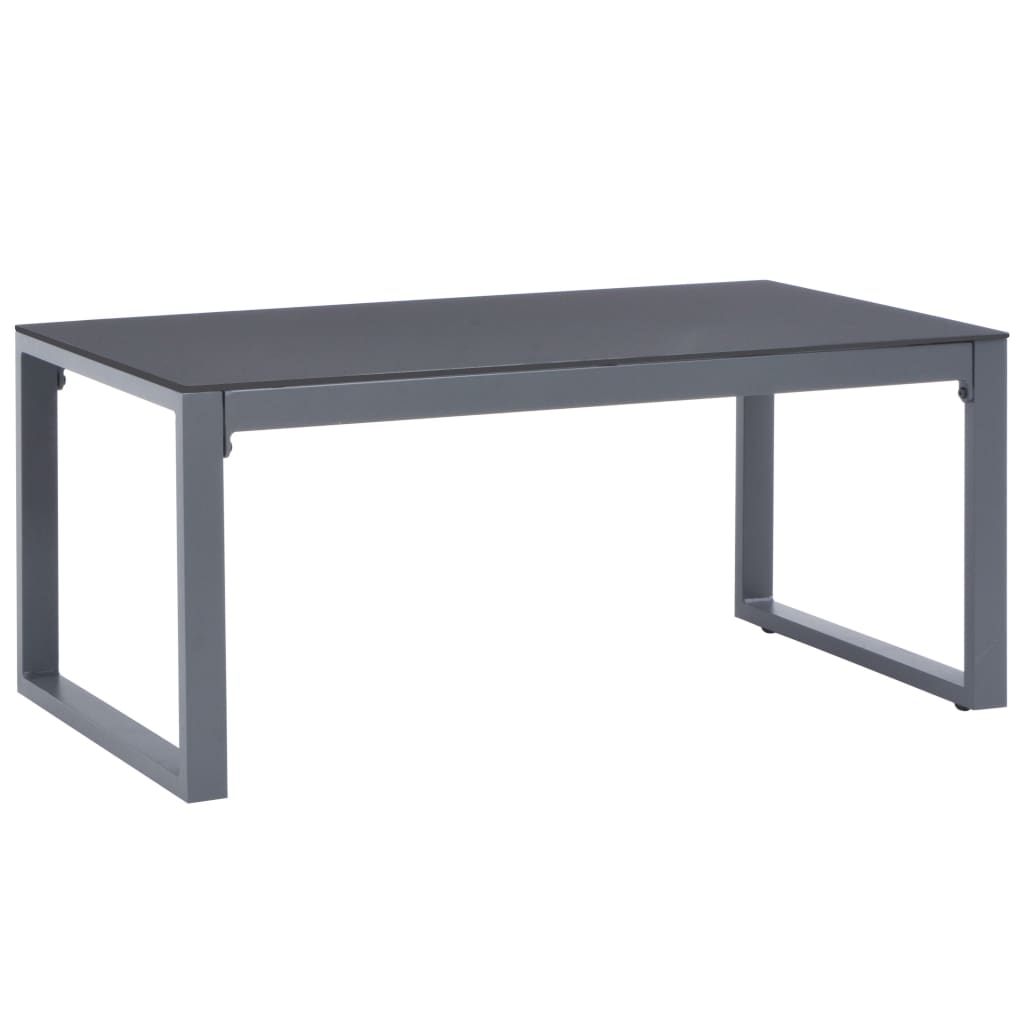 Coffee Table 90x50x40 cm Aluminium - Bargainia.com - 