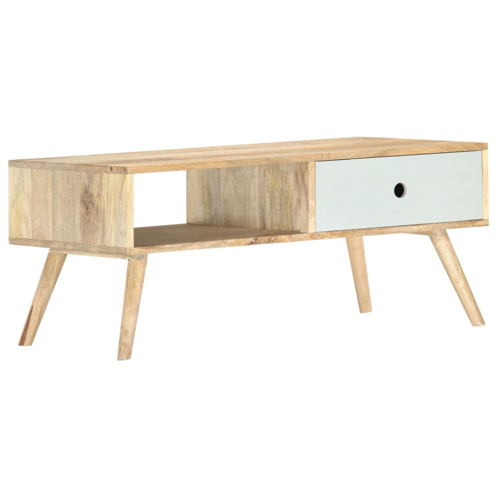 Coffee Table 90x50x40 cm Solid Mango Wood - Bargainia.com - 8719883802909 - 286482