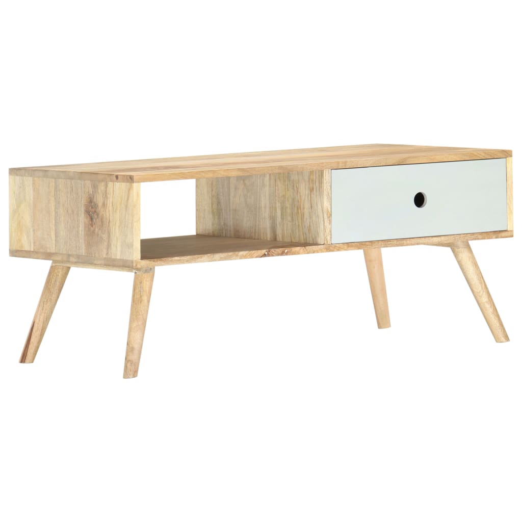 Coffee Table 90x50x40 cm Solid Mango Wood - Bargainia.com - 8719883802909 - 286482