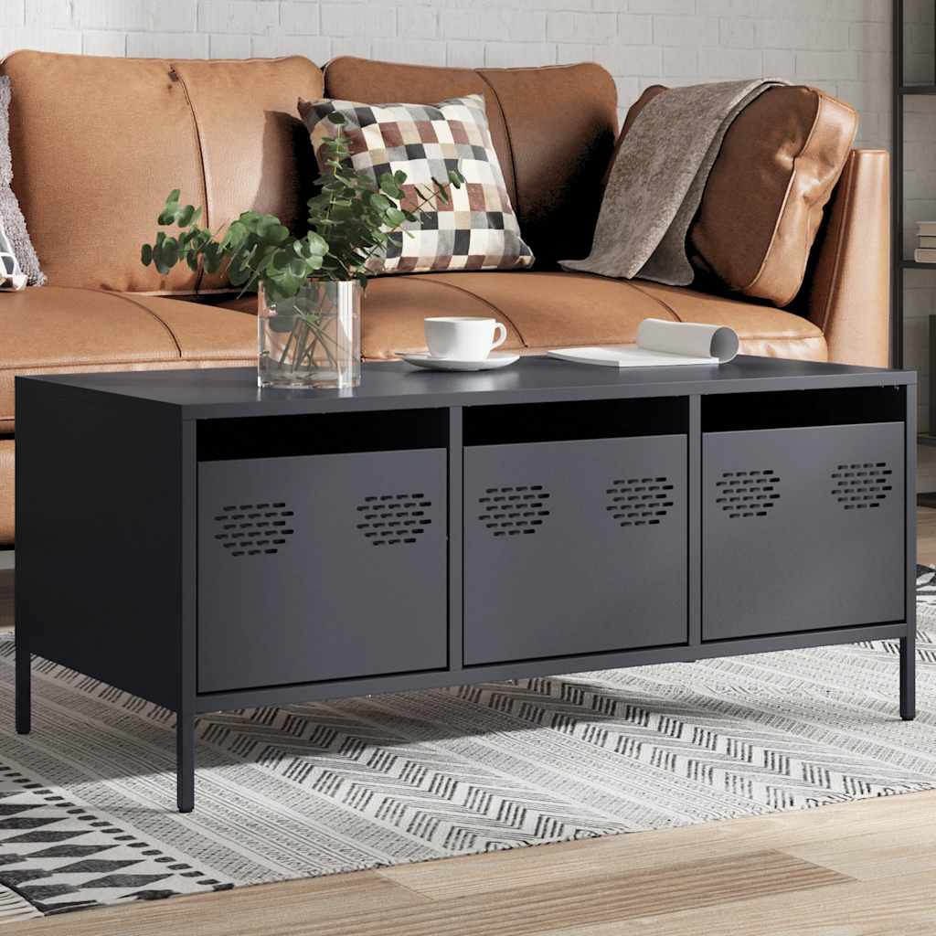 Coffee Table Anthracite 101.5x50x43.5 cm Cold - rolled Steel - Bargainia.com - 8721102930270 - 851270