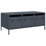 Coffee Table Anthracite 101.5x50x43.5 cm Cold - rolled Steel - Bargainia.com - 