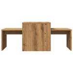 Coffee Table Artisan Oak 100x48x40 cm Engineered Wood - Bargainia.com - 