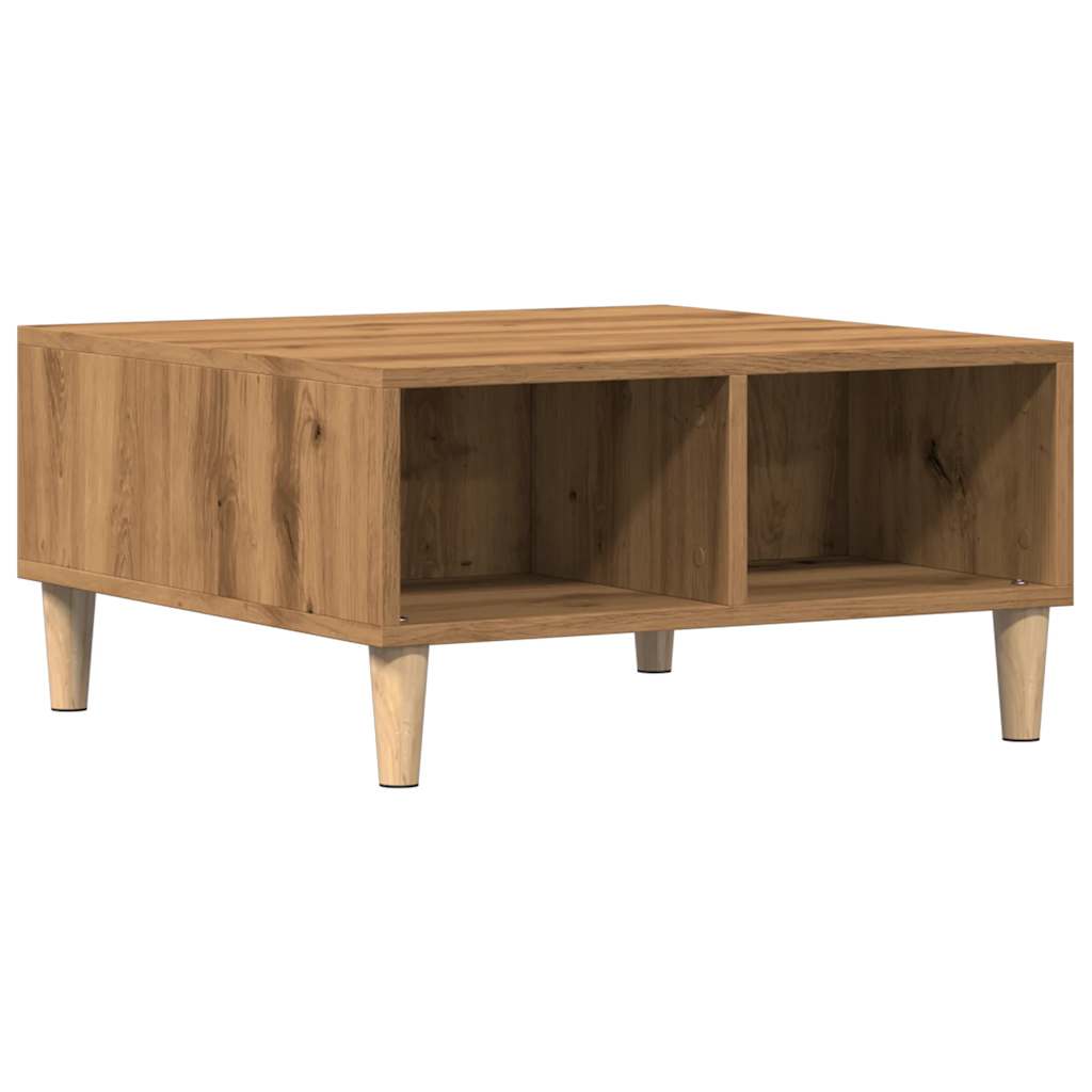 Coffee Table Artisan Oak 60x60x30 cm Engineered Wood - Bargainia.com - 8721158555601 - 856441