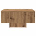 Coffee Table Artisan Oak 60x60x31.5 cm Engineered Wood - Bargainia.com - 