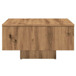 Coffee Table Artisan Oak 60x60x31.5 cm Engineered Wood - Bargainia.com - 