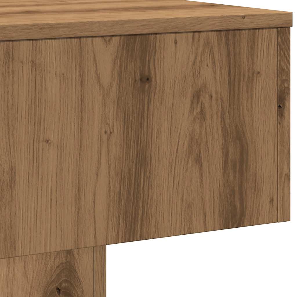 Coffee Table Artisan Oak 60x60x31.5 cm Engineered Wood - Bargainia.com - 