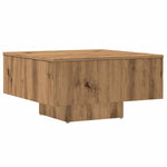 Coffee Table Artisan Oak 60x60x31.5 cm Engineered Wood - Bargainia.com - 