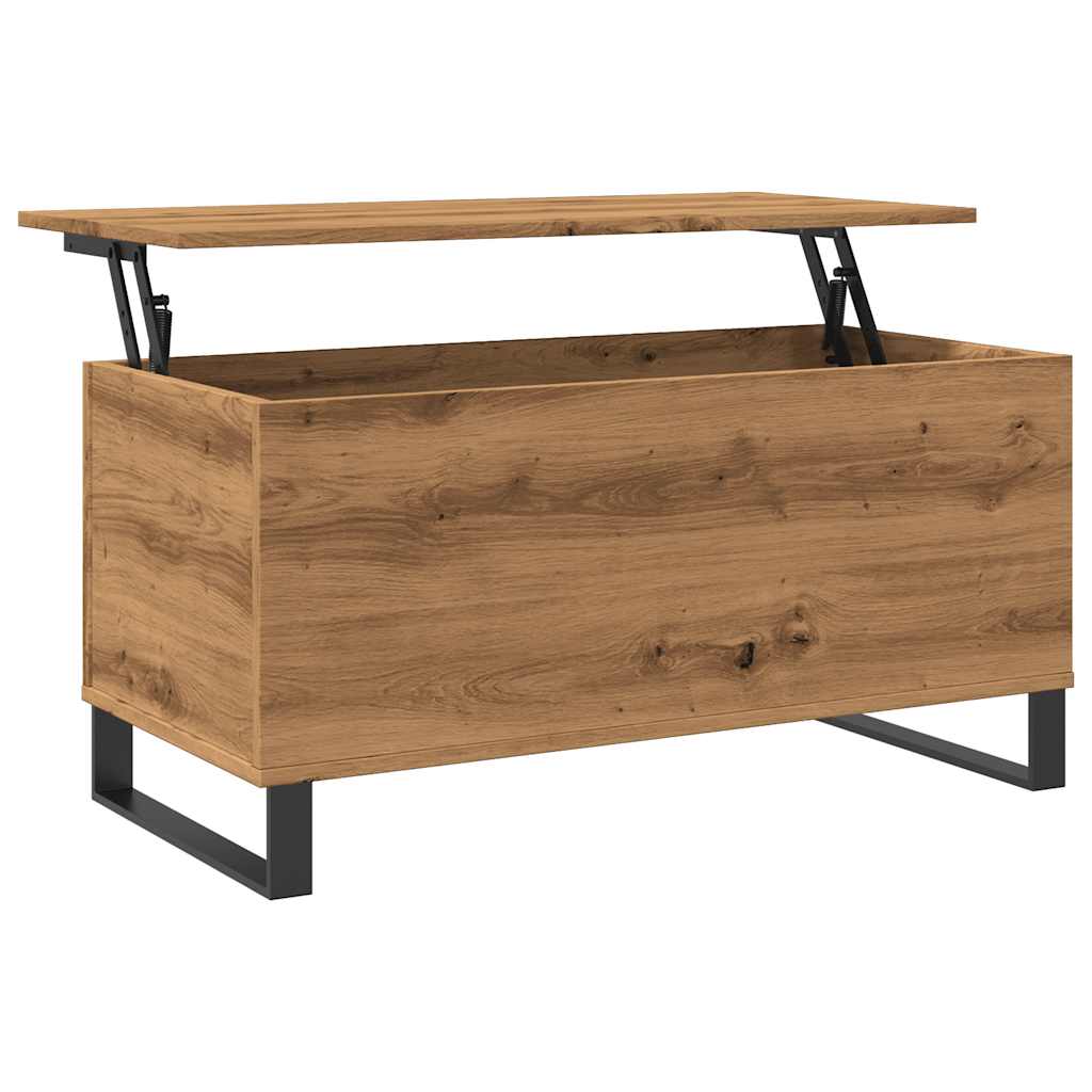 Coffee Table Artisan Oak 90x44.5x45 cm Engineered Wood - Bargainia.com - 
