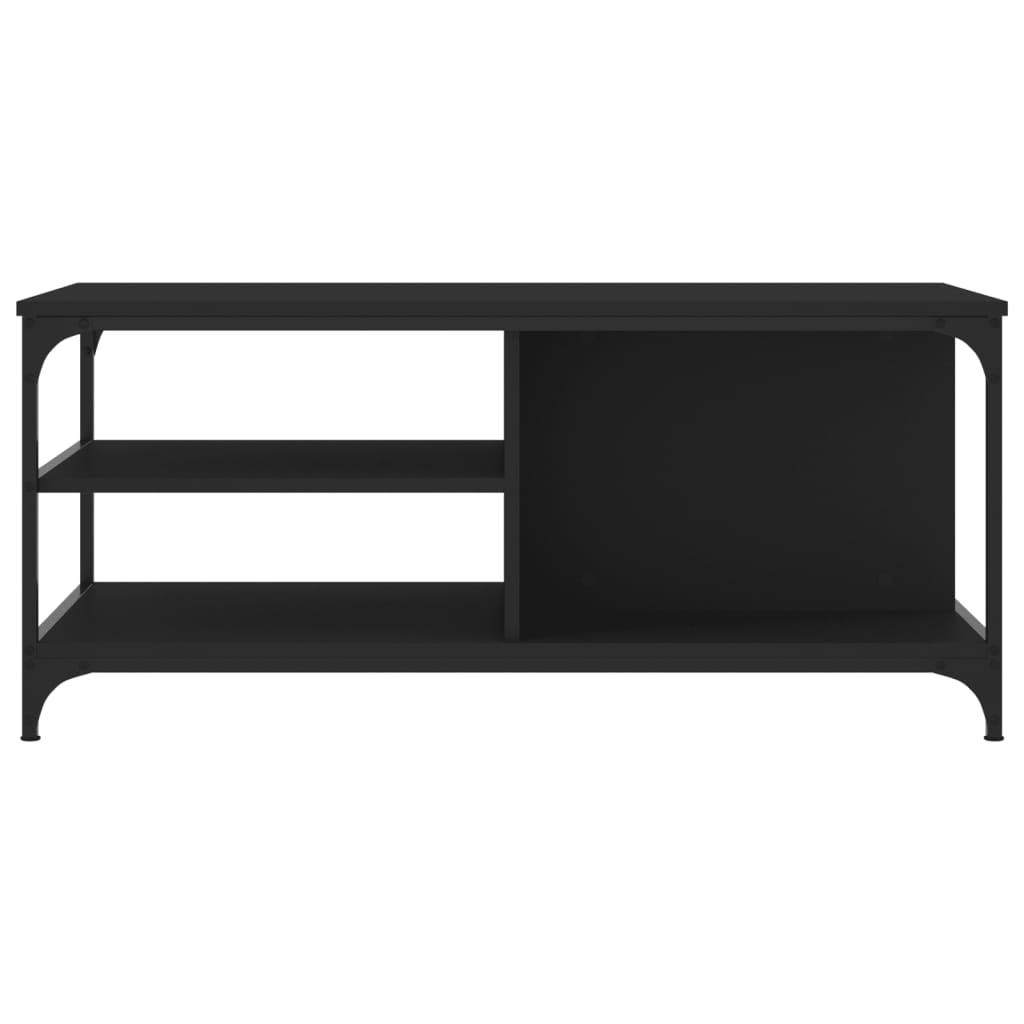 Coffee Table Black 100x50x45 cm Engineered Wood - Bargainia.com - 8721012124653 - 835304
