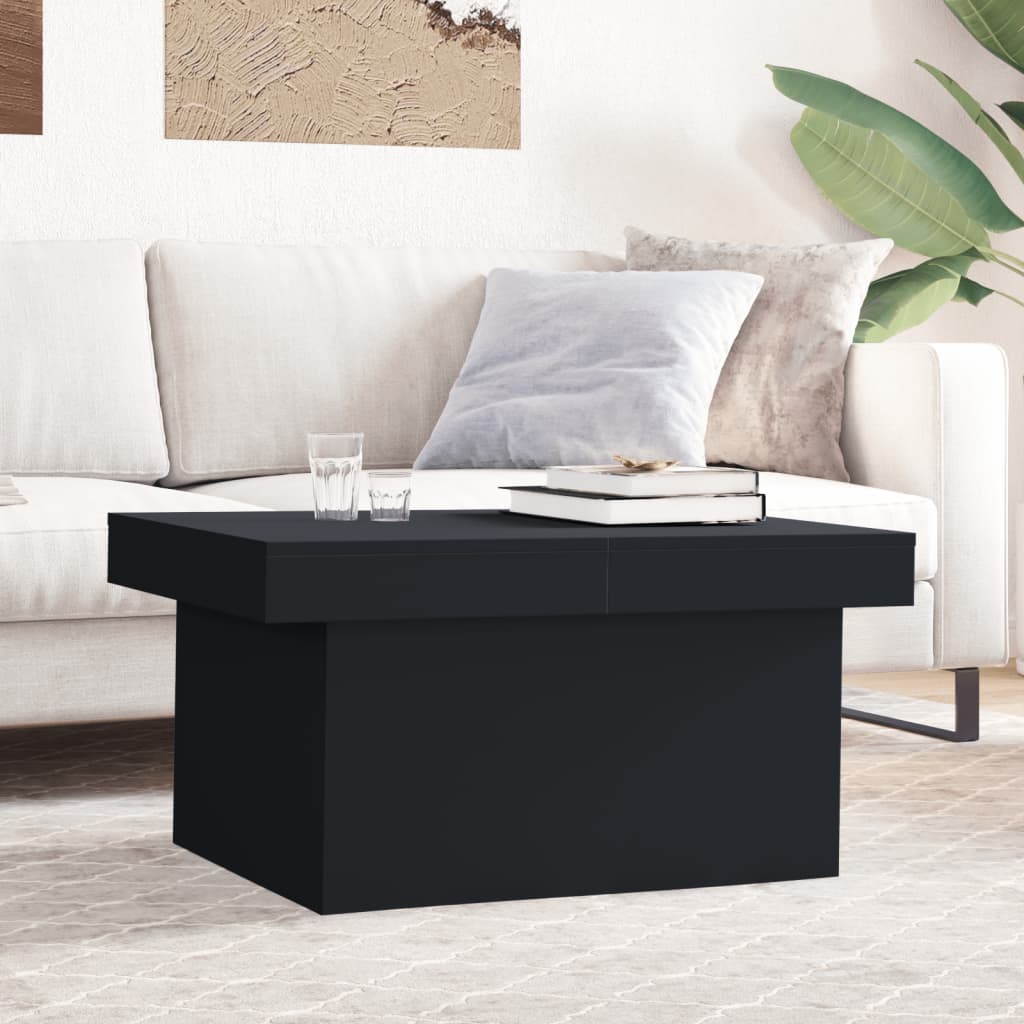 Coffee Table Black 100x55x40 cm Engineered Wood - Bargainia.com - 8721012497733 - 840871