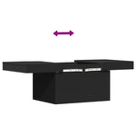 Coffee Table Black 100x55x40 cm Engineered Wood - Bargainia.com - 
