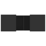 Coffee Table Black 100x55x40 cm Engineered Wood - Bargainia.com - 