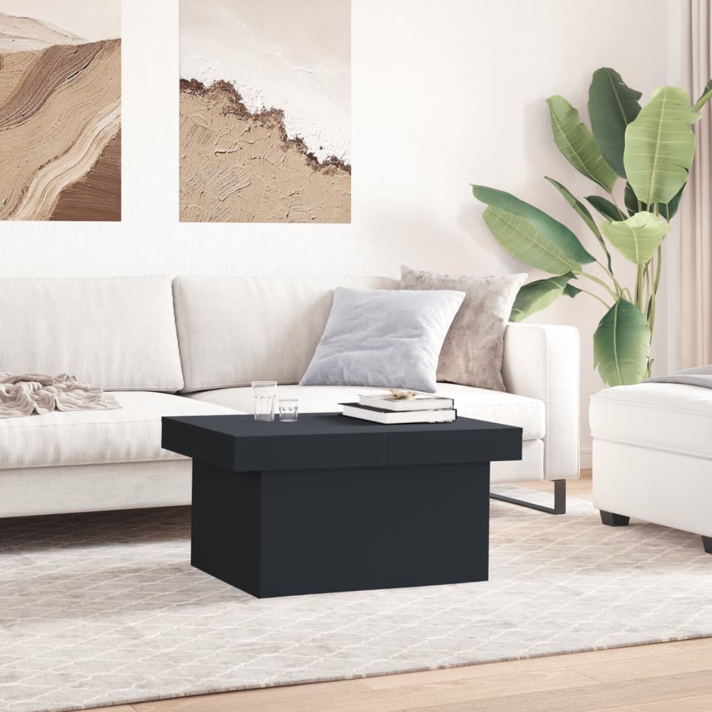 Coffee Table Black 100x55x40 cm Engineered Wood - Bargainia.com - 8721012497733 - 840871