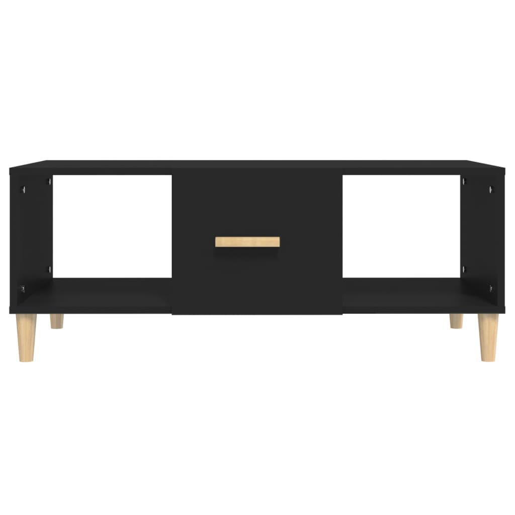 Coffee Table Black 102x50x40 cm Engineered Wood - Bargainia.com - 