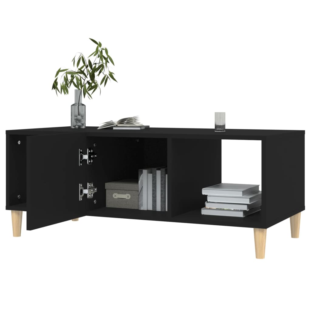 Coffee Table Black 102x50x40 cm Engineered Wood - Bargainia.com - 8720287082439 - 812691