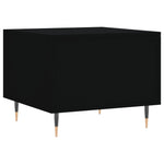 Coffee Table Black 50x50x40 cm Engineered Wood - Bargainia.com - 