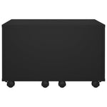 Coffee Table Black 60x60x38 cm Engineered Wood - Bargainia.com - 