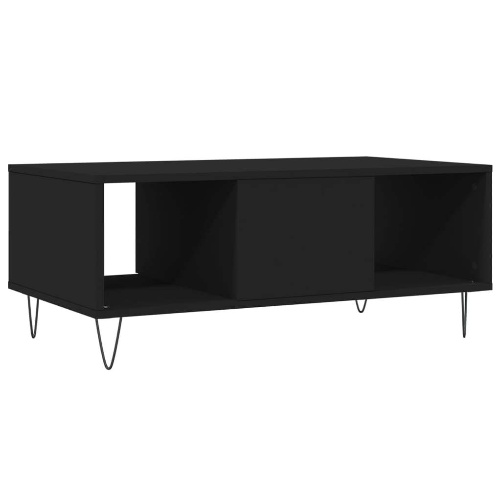 Coffee Table Black 90x50x36.5 cm Engineered Wood - Bargainia.com - 8721012109728 - 830589