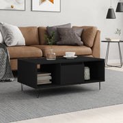 Coffee Table Black 90x50x36.5 cm Engineered Wood - Bargainia.com - 8721012109728 - 830589