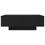 Coffee Table Black 90x60x31 cm Engineered Wood - Bargainia.com - 