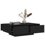 Coffee Table Black 90x60x31 cm Engineered Wood - Bargainia.com - 